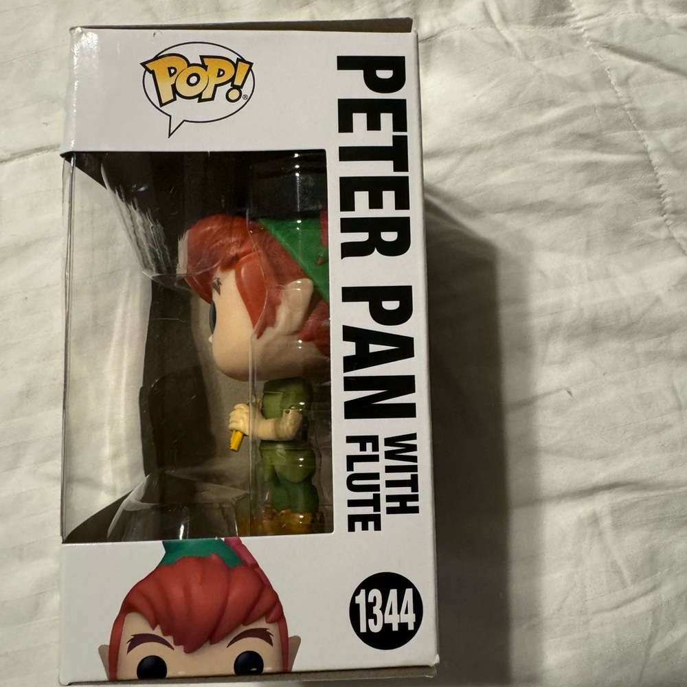 Funko Pop! Peter Pan With Flute #1344  NIB - Picture 5 of 5